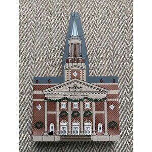 1996 Vintage Cat's Meow First Baptist Church Atlanta Christmas Series Wooden